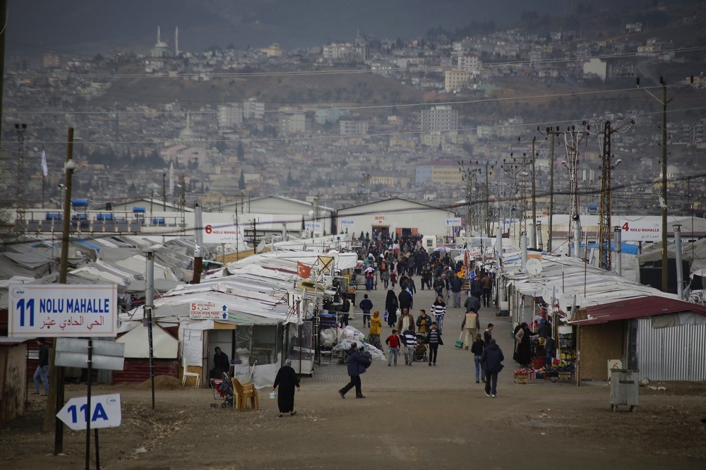 Campo de refugiados en Turquía