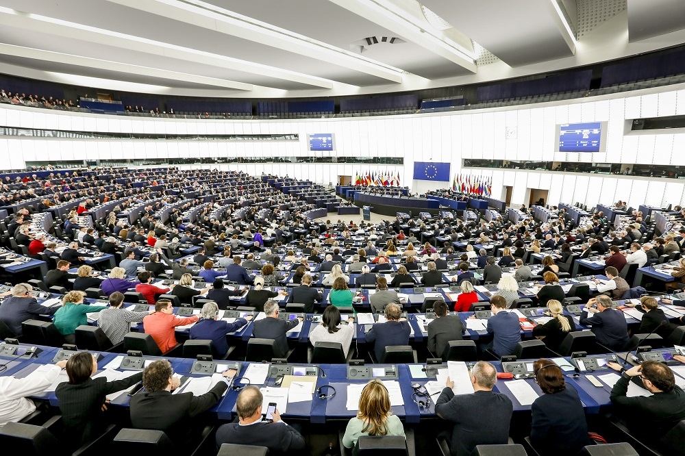 Sesión plenaria en Estrasburgo.
